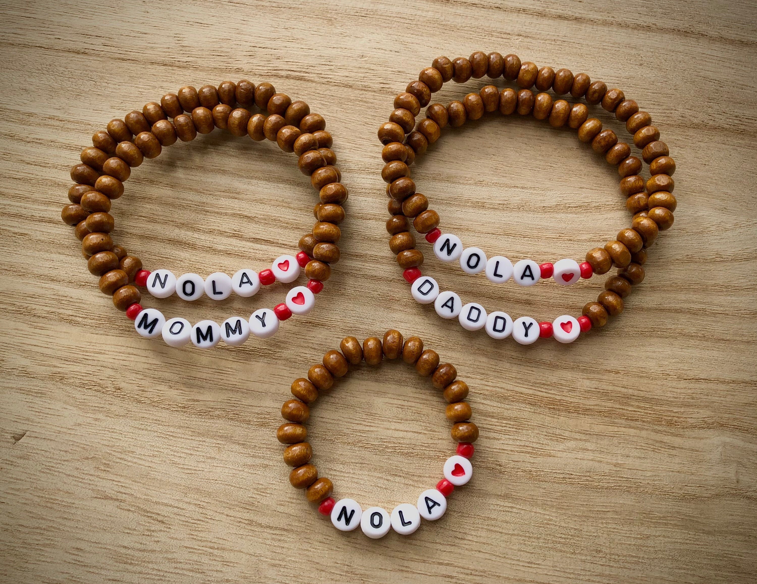 Matching family bracelets deals