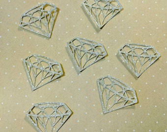 Diamond Confetti SPARKLE paper- 50 pieces