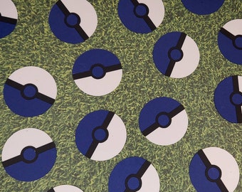 Customizable Pokeball Confetti-Pokemon-Set of 50-Gotta Catch 'Em All!