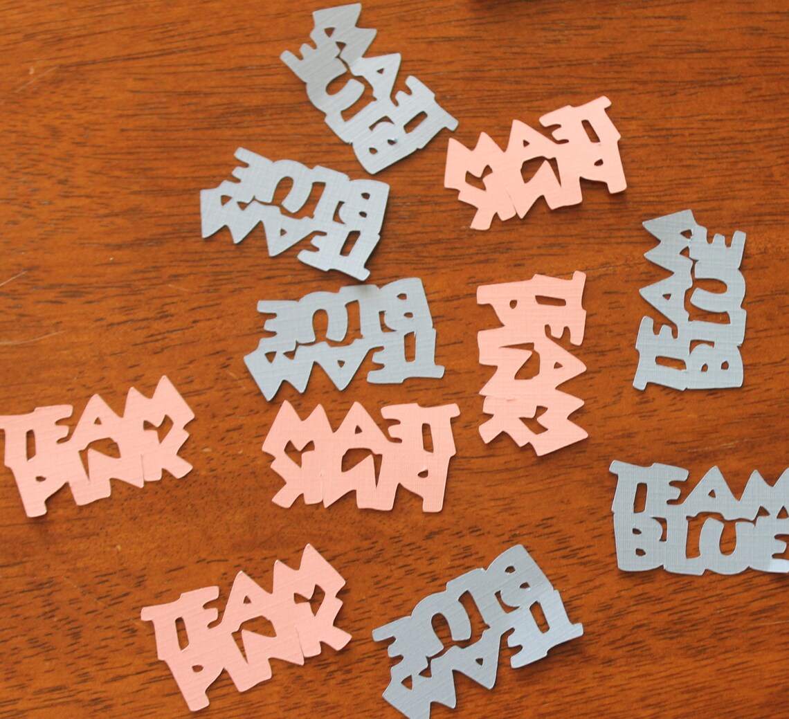 Gender Reveal Confetti / Baby Shower Confetti / Gender Reveal Etsy