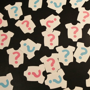 Customizable Gender Reveal Questionmark Baby Outfits-set of 50 - Etsy