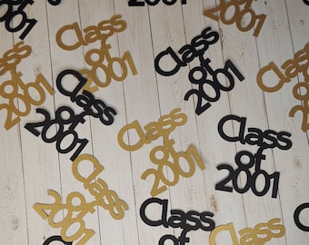 Class Reunion Confetti / Reunion Decor / High School Reunion Confetti / Graduation Decor Ideas / Class of / Set of 50