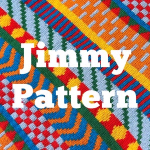 Jimmy Pattern for Punch Card for DAK - Machine Knitting Pattern - PDF Download