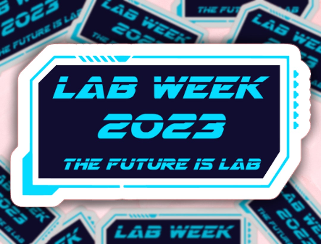 Lab Week 2023 the Future is Lab Theme Sticker Etsy Canada