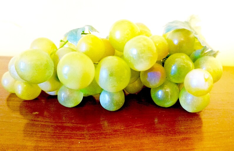 Jumbo Cluster of Rubber Grapes FREE SHIPPING Etsy