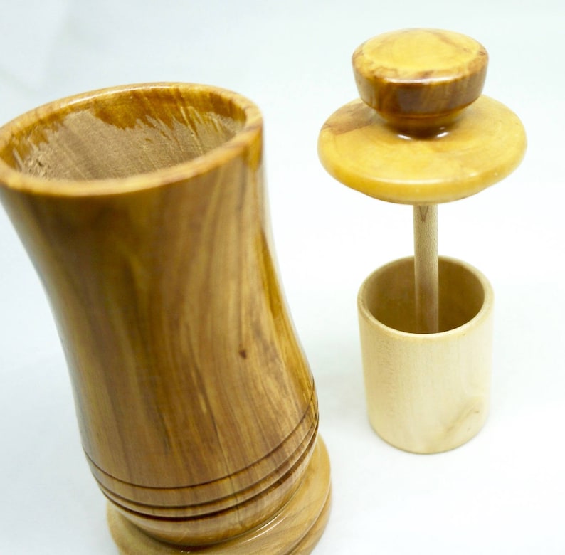 Wood Turned Toothpick Holder FREE SHIPPING Etsy