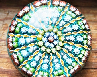 Murano Style ; Poids de papier de verre ; LIVRAISON GRATUITE !!!