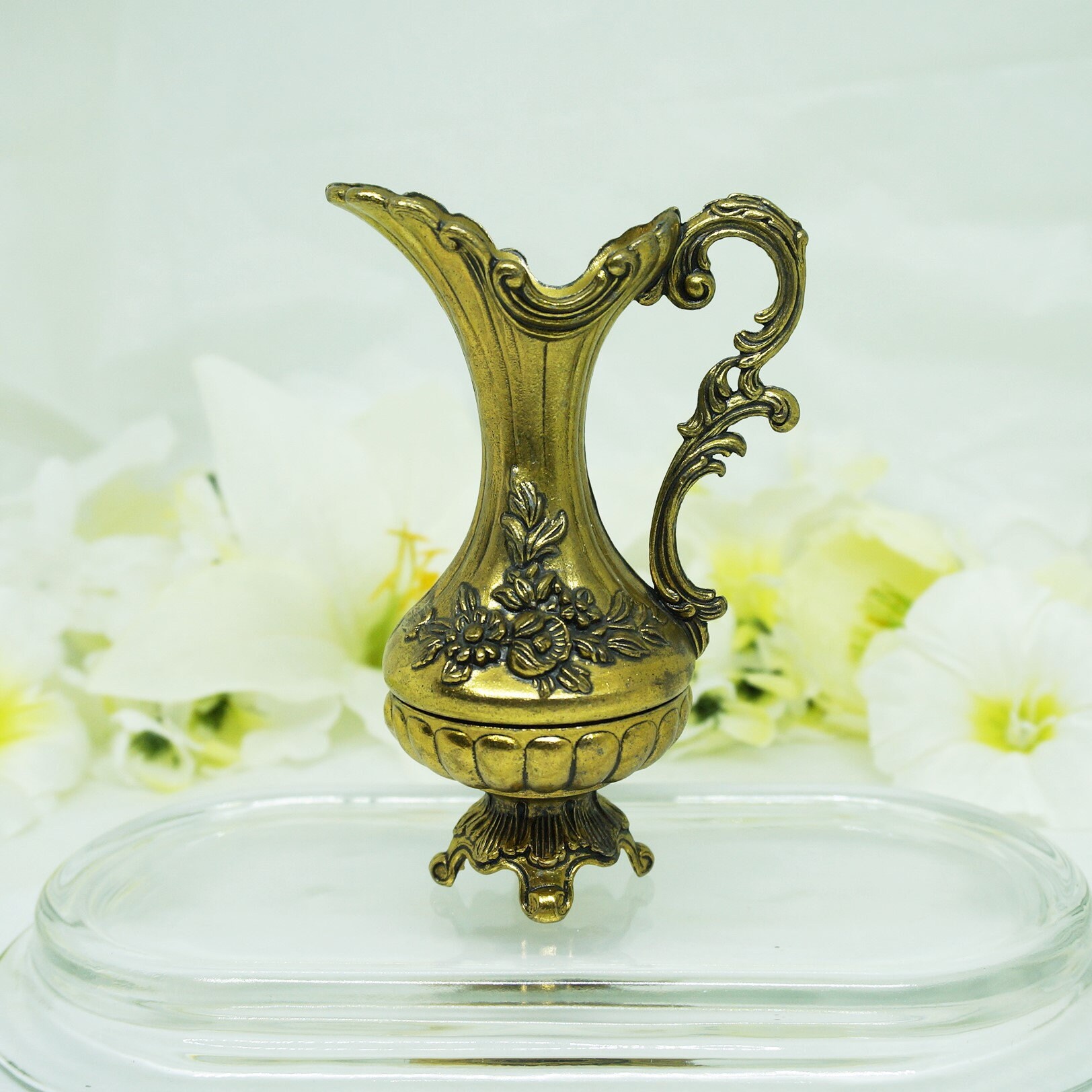 Small Metal Pitcher Vase Made in Italy 95100 FREE Etsy