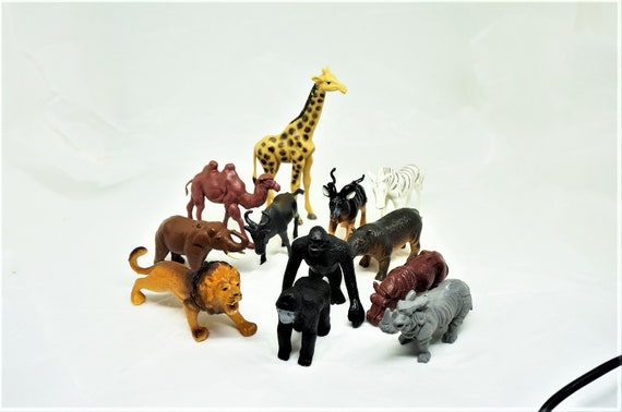 hard plastic animal figures