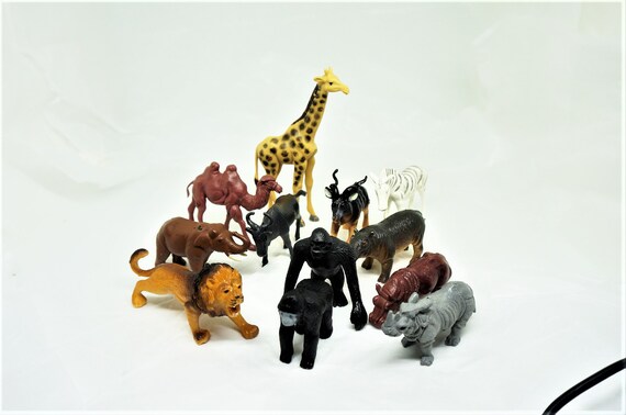 hard plastic animal figures