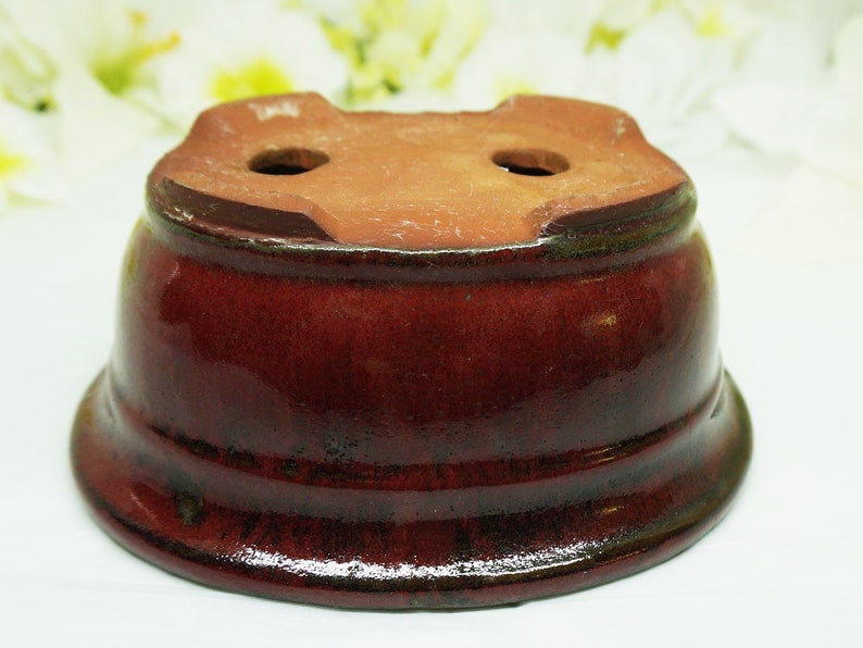 Bonsai; Dish Garden; Ceramic Planter; Approx 6L x 5w x 2.5h; Earthy Glaze; FREE SHIPPING !!!