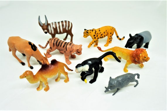 hard plastic animal figures