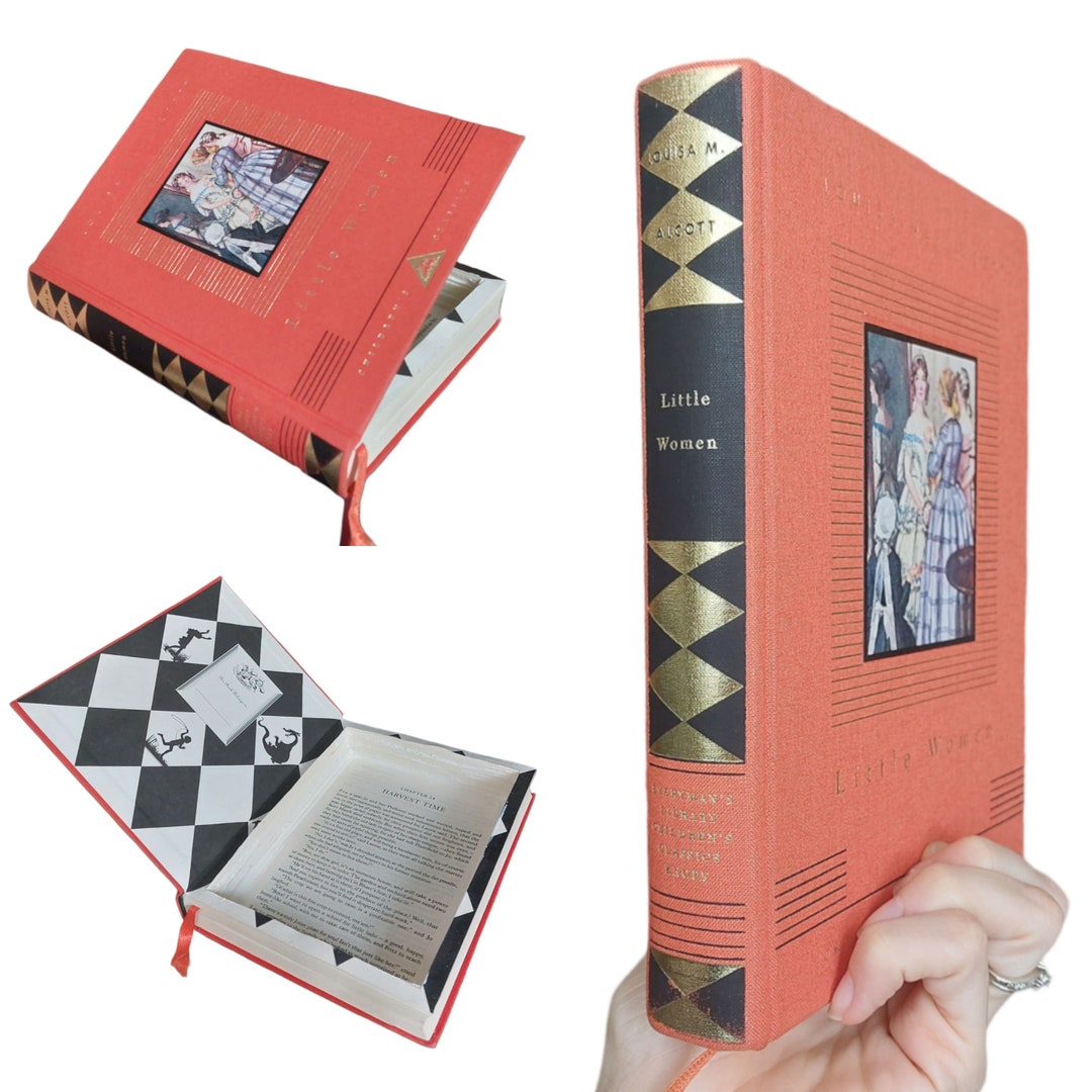 vintage-little-women-classic-hollow-book-safe-classic-book-etsy