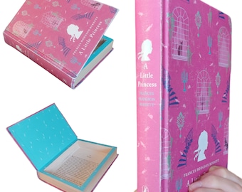Little Princess Hollow Book Safe | Classic Book Safe Hollowed Out Book | Book Box | Secret Money Stash Book | Secret Hidden Compartment