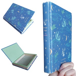 Peter Pan Hollow Book Safe | Classic Book Safe Hollowed Out Book | Book Box | Secret Money Stash Book Box | Secret Compartment JM Barrie