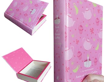 Hollow Book Safe Anne of Green Gables | Classic Book Safe Hollowed Out Book | Book Box | Secret Money Stash Book Box | Secret Compartment