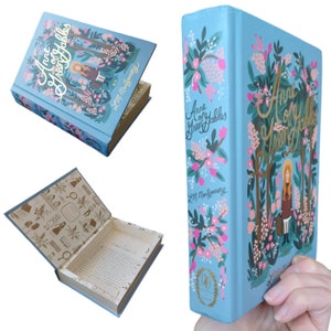 Hollow Book Safe Anne of Green Gables | Classic Book Safe Hollowed Out Book | Book Box | Secret Money Stash Book Box | Secret Compartment