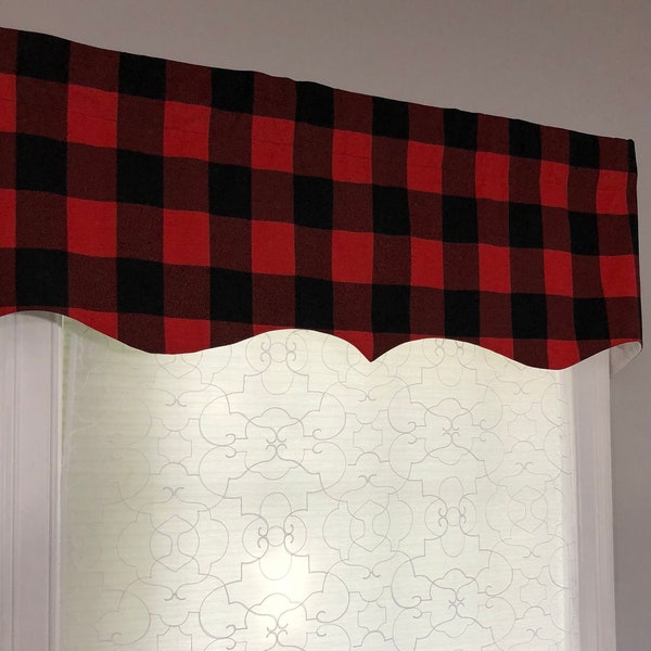 Shaped Valance Etsy