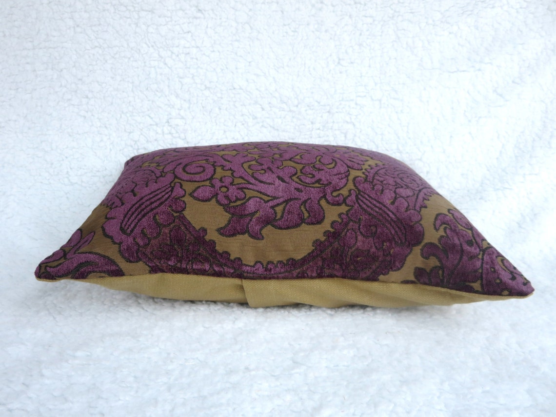 Pillow cover 16x16 cushion cover purple home decor pillow Etsy