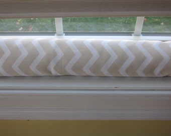 Tan Chevron snake COVER, Door Snake, Door Draft Stopper, Draft Dodger,  Window Snake, Draught Excluder, Breeze Catcher, Draft Dodgers,