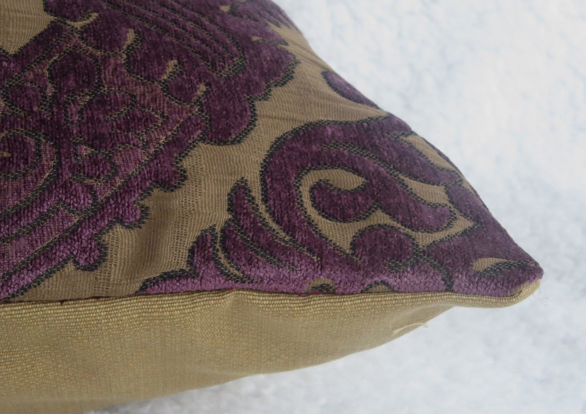 Pillow cover 16x16 cushion cover purple home decor pillow Etsy