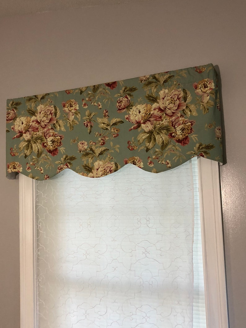 Window Valance Curtains Kitchen Valance Curtains Window Etsy