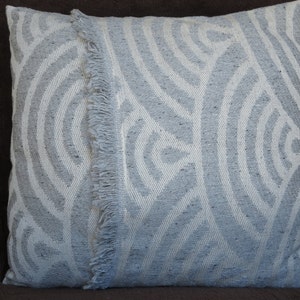 Pillow cover grey 16x16,18x18, grey pillow cover any size, design fabric throw pillow cover, any size and ready to ship cushion cover image 2