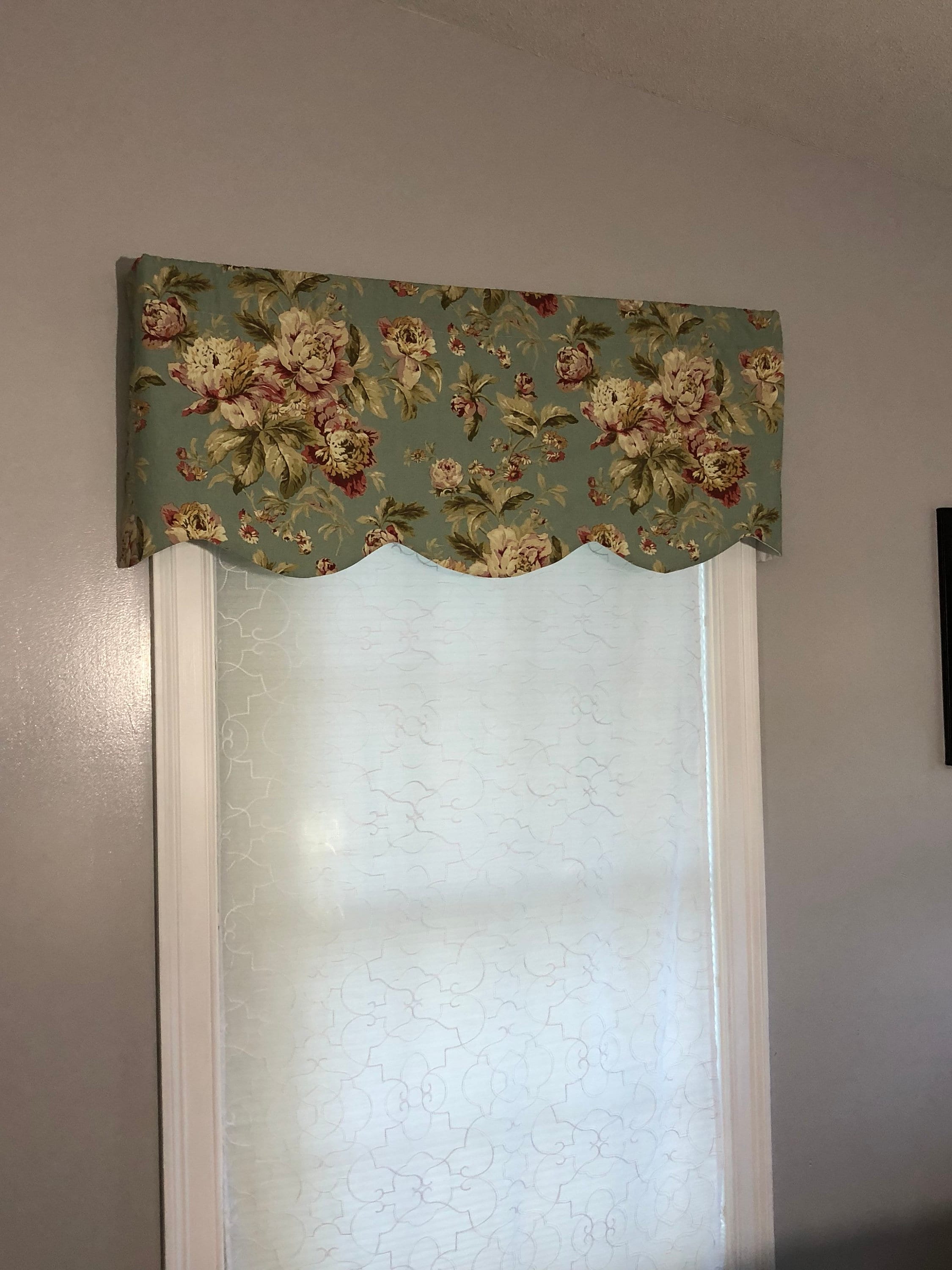 Window Valance Curtains Kitchen Valance Curtains Window Etsy