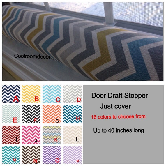 Draft Excluder Chevron Draft Stopper Cover Draft Guard Door Snake Door Draft Blocker 28 30 32 34 Up To 40 Inches Long