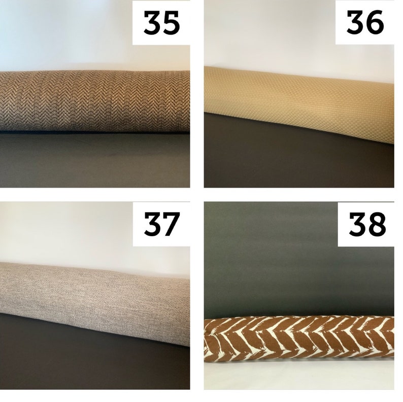 Window or Door Draft Stopper COVER Brown Door Draft Stopper Etsy