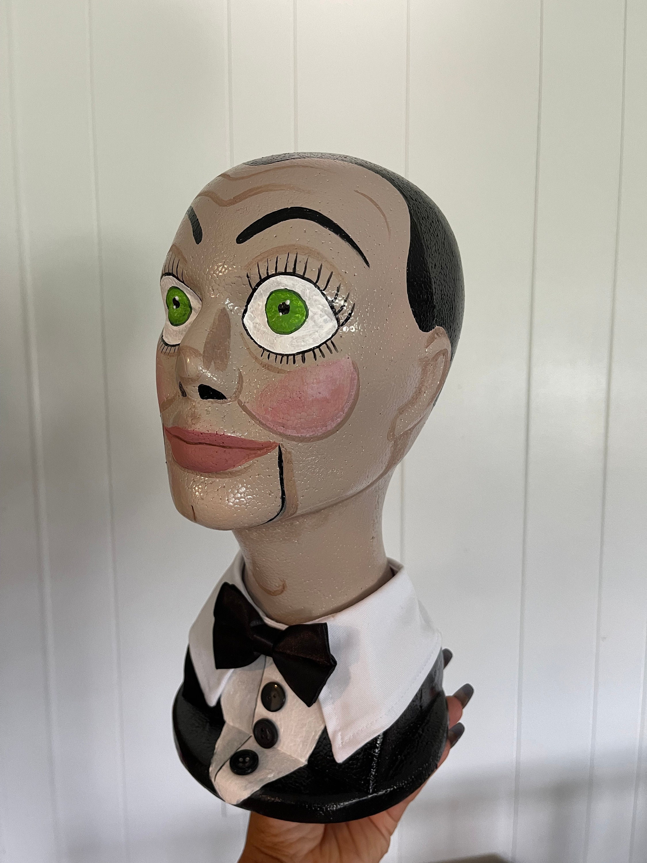 Ventriloquist Dummy Head Etsy