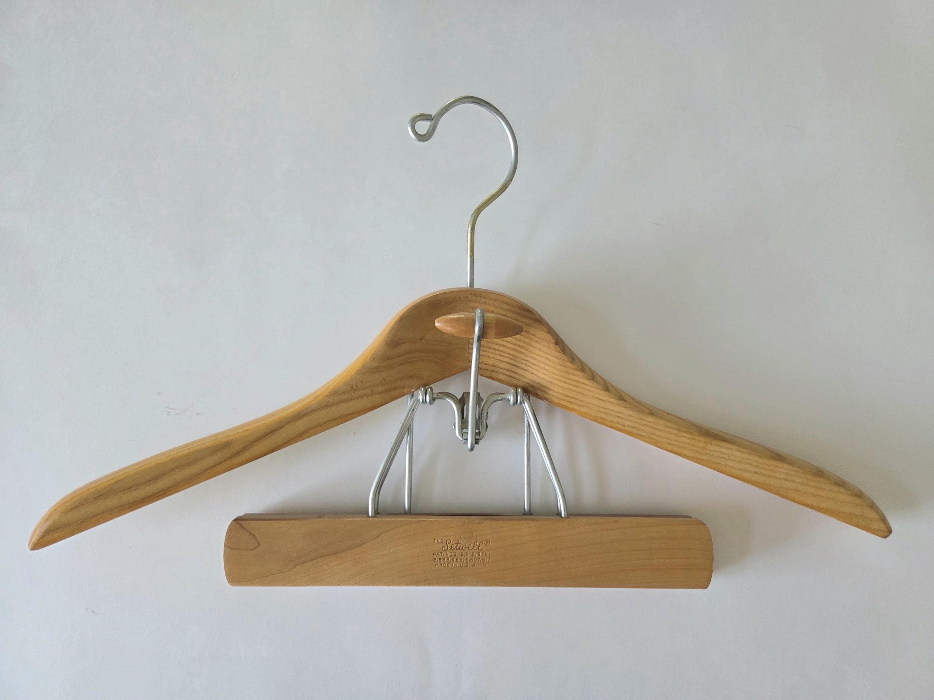 Vintage Wood Hangers - Etsy