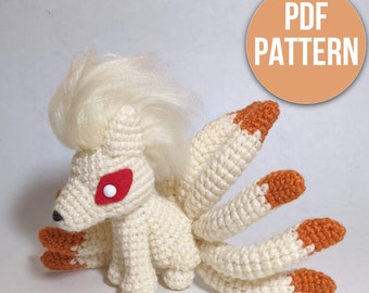 Ninetales Amigurumi Häkelanleitung