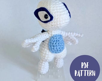 Handmade Crochet Pokemon Plush Toy Legendary Pokemon MADE TO ORDER Lugia