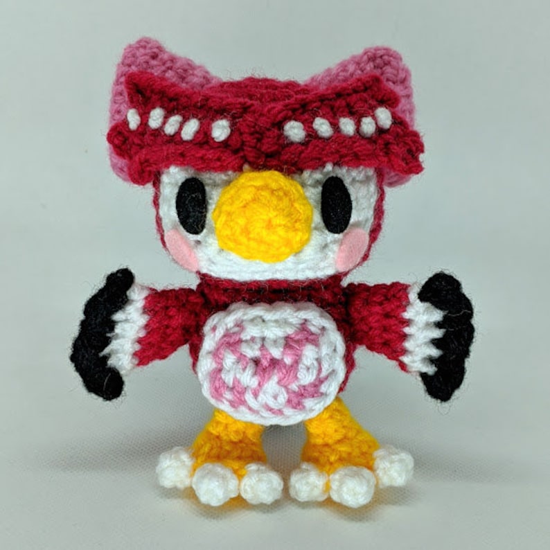 Celeste animal Crossing Amigurumi Crochet Pattern | Etsy