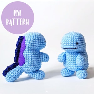 Quagsire Amigurumi Crochet Pattern
