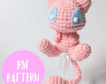Mew Crochet Amigurumi Pattern
