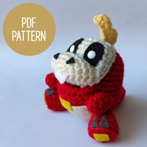 Fuecoco Crochet Amigurumi Pattern image 1