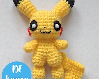 Pikachu Amigurumi Crochet Pattern