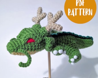 Eastern Dragon Amigurumi Crochet Pattern