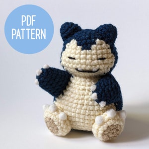 Snorlax Amigurumi Crochet Pattern