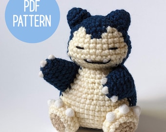 Snorlax Amigurumi Crochet Pattern