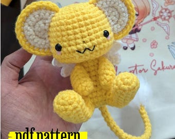 Sitting Kero Amigurumi Crochet Pattern