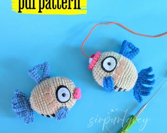 Feebas Amigurumi Crochet Pattern