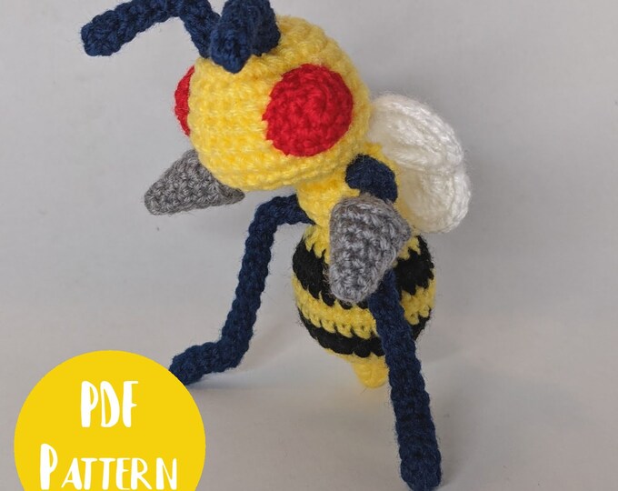 Beedrill Amigurumi Crochet Pattern - Etsy