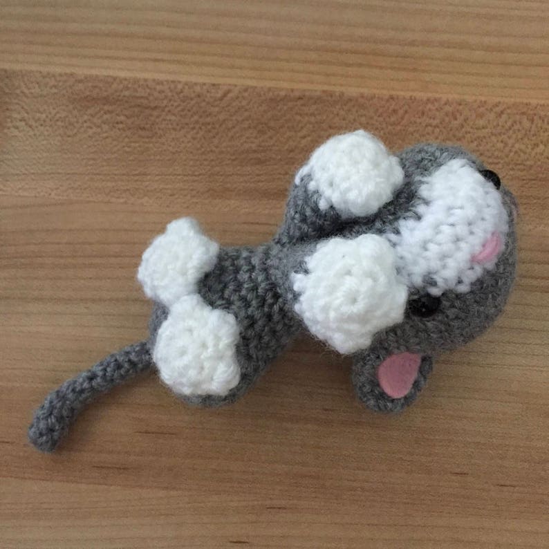Sleepy Cat Amigurumi Crochet Pattern Etsy