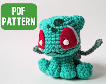 Bulbasaur Crochet Amigurumi Pattern