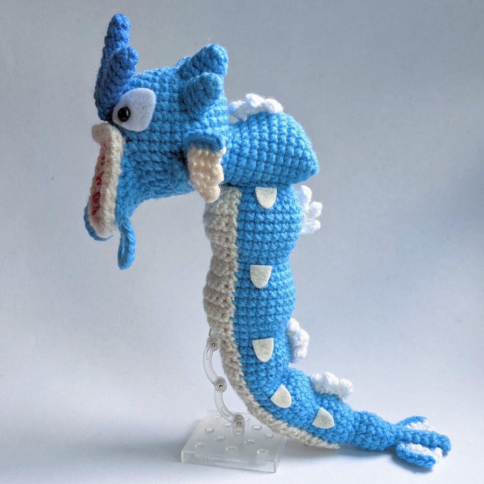 Gyarados Pokemon Amigurumi Crochet Pattern Etsy México