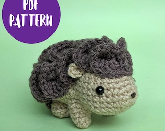 Hedgehog Amigurumi Crochet Pattern