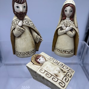 Kokeshi Nativity Set - Etsy